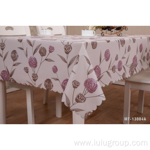Wholesale customized Printed plastic tablecloth